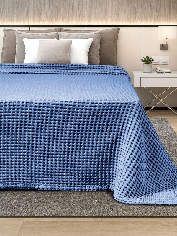 Προϊόν ΚΟΥΒΕΡΤΑ ΠΙΚΕ ΜΟΝΗ 170Χ240 ADAM HOME  BLUE Εικόνα