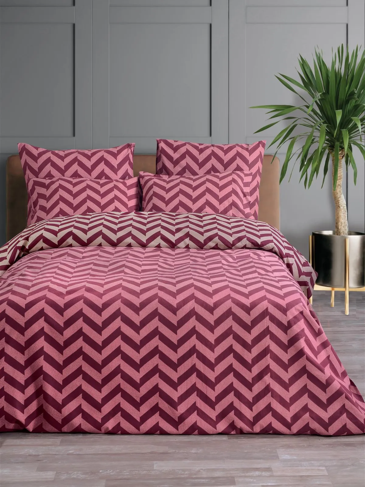 ΣΕΤ ΣΕΝΤ KING FLAT ZIC ZAC 1 (RED) FLANNEL 2*260X280CM 2*50X70CM 100% COTTON FLANNEL