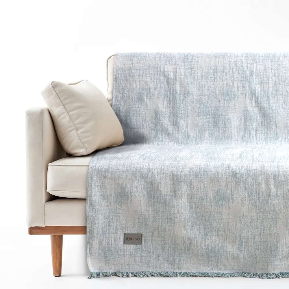 LINO Ριχτάρι Καναπέ Τριθέσιο (180x300) Estate Πετρόλ