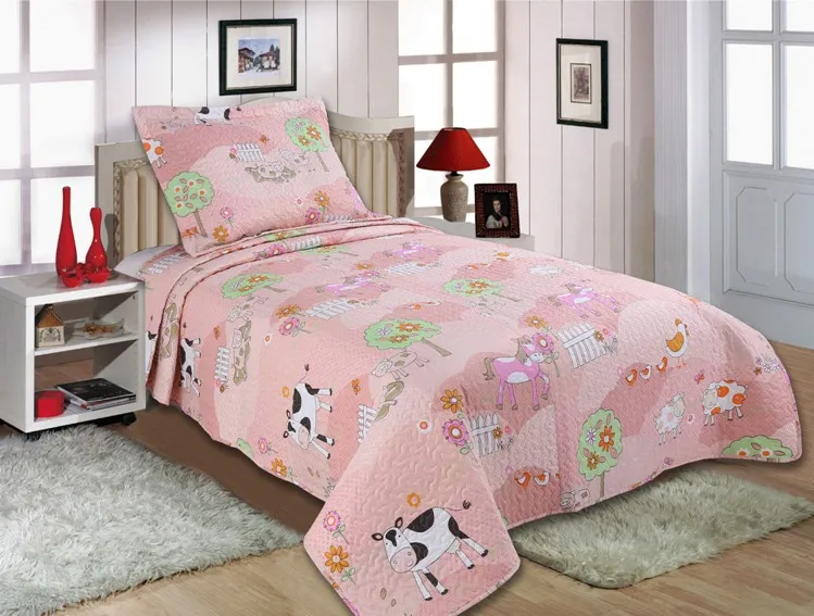 ΚΟΥΒΕΡΛΙ σετ (160cm x 220cm + 1 x 50cm x 70cm) GIRL 001