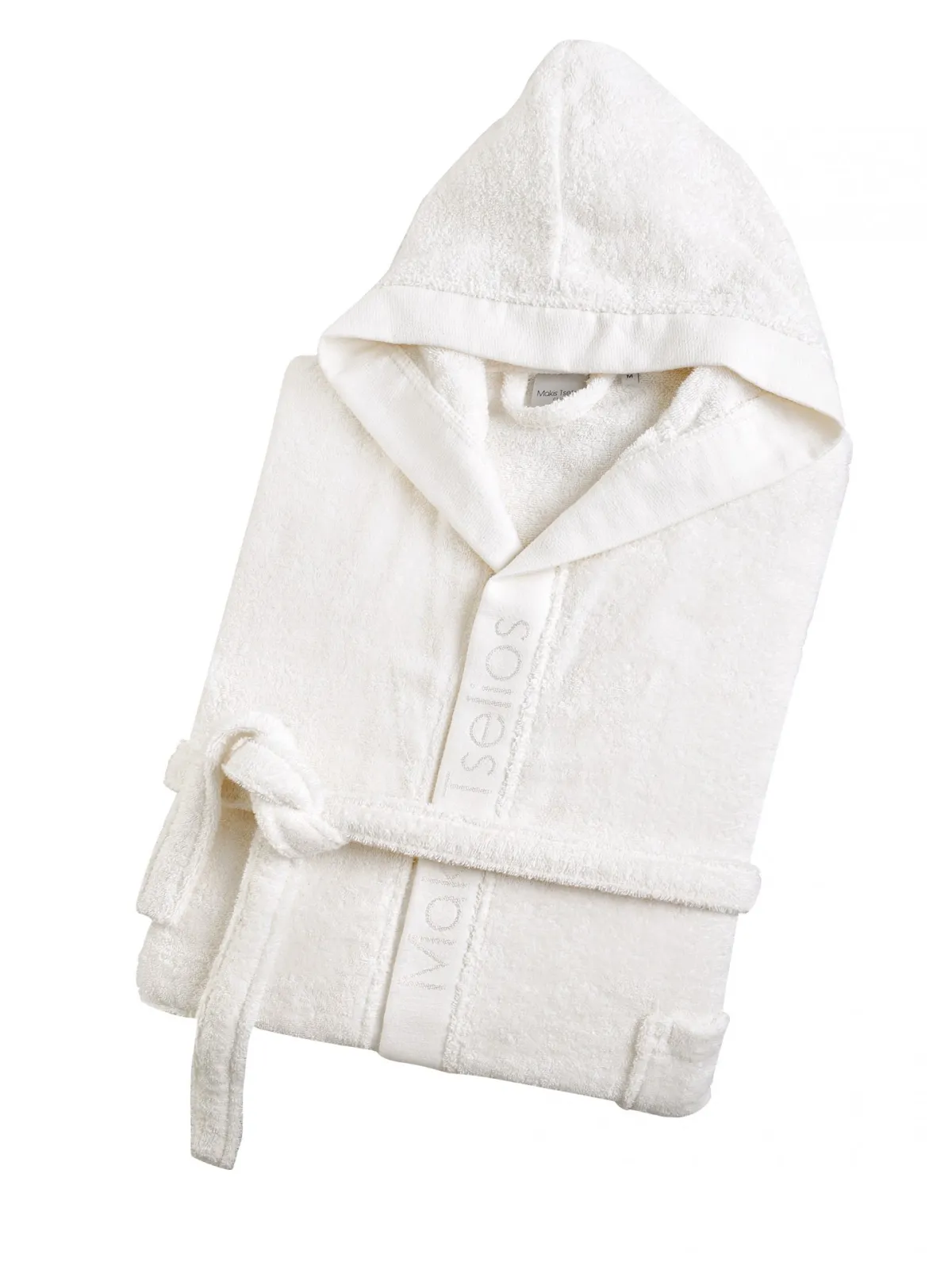 HELMI1 ΜΠΟΥΡΝΟΥΖΙ (WHITE) LARGE KOYKOYΛΑ 420GSM 100% COTTON