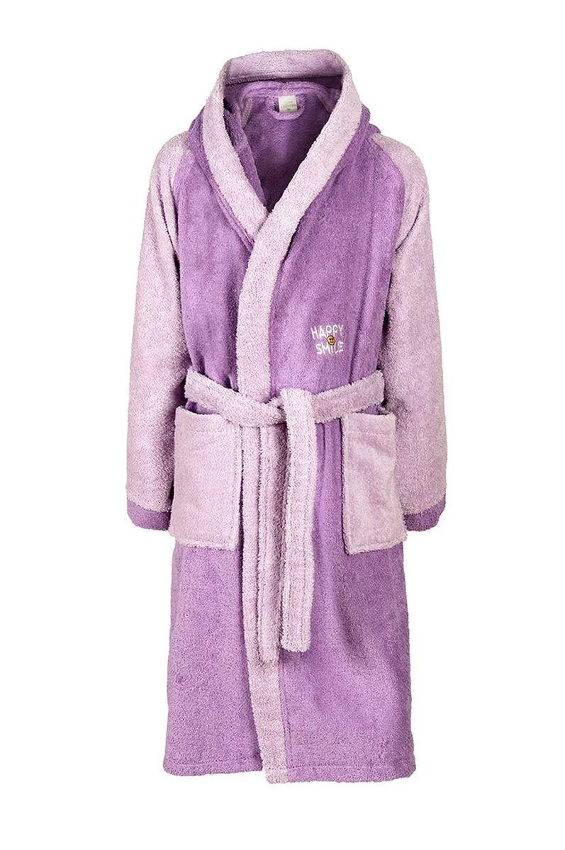 ΜΠΟΥΡΝΟΥΖΙ HAPPY SMILE kids Cotton 100% Lila