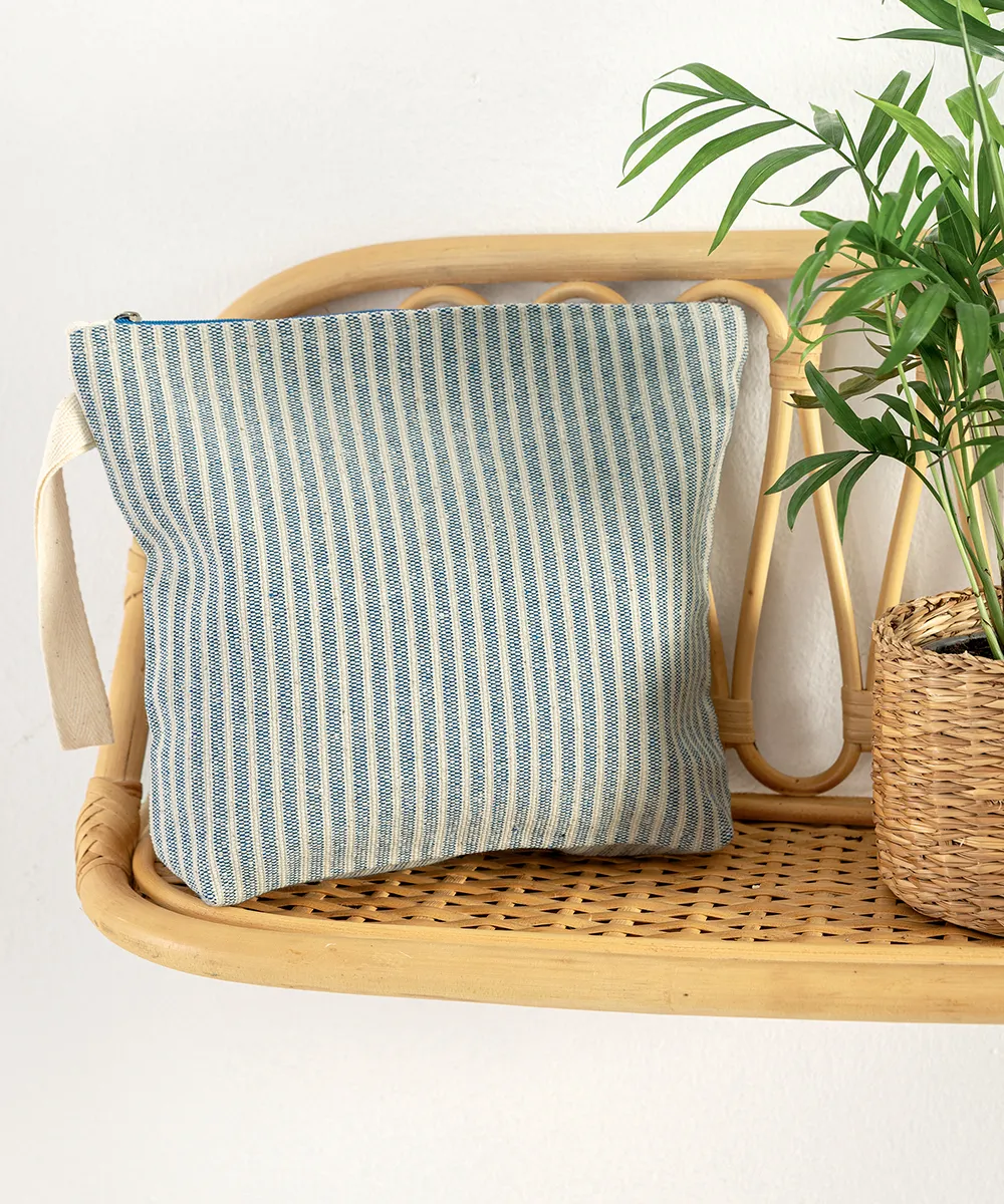 Νεσεσέρ Θαλάσσης Beach Collection POUCH BLUE