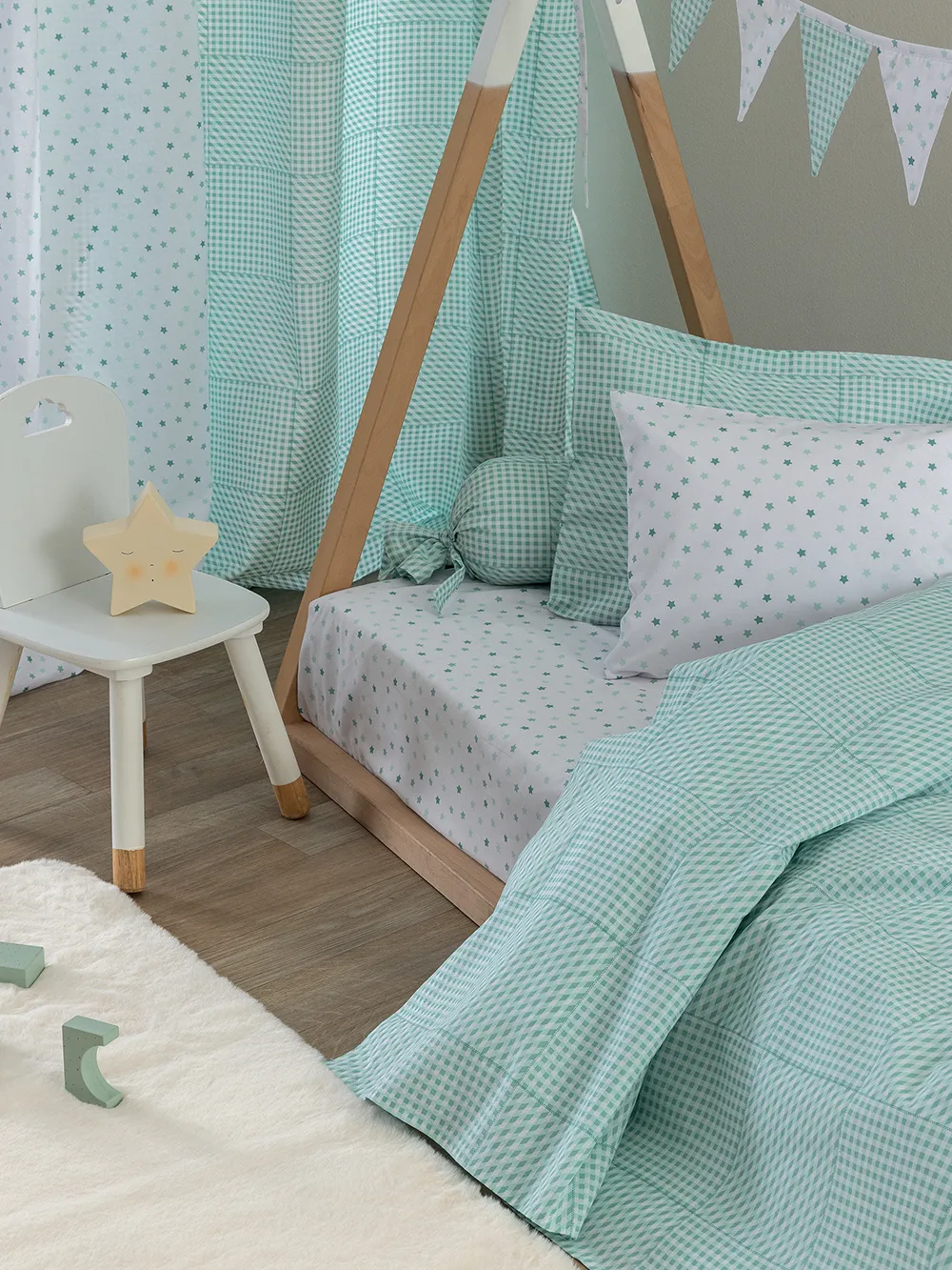 Παπλωματοθήκη Μονή Bon Bon 170x250 BB100-BB101 AQUA