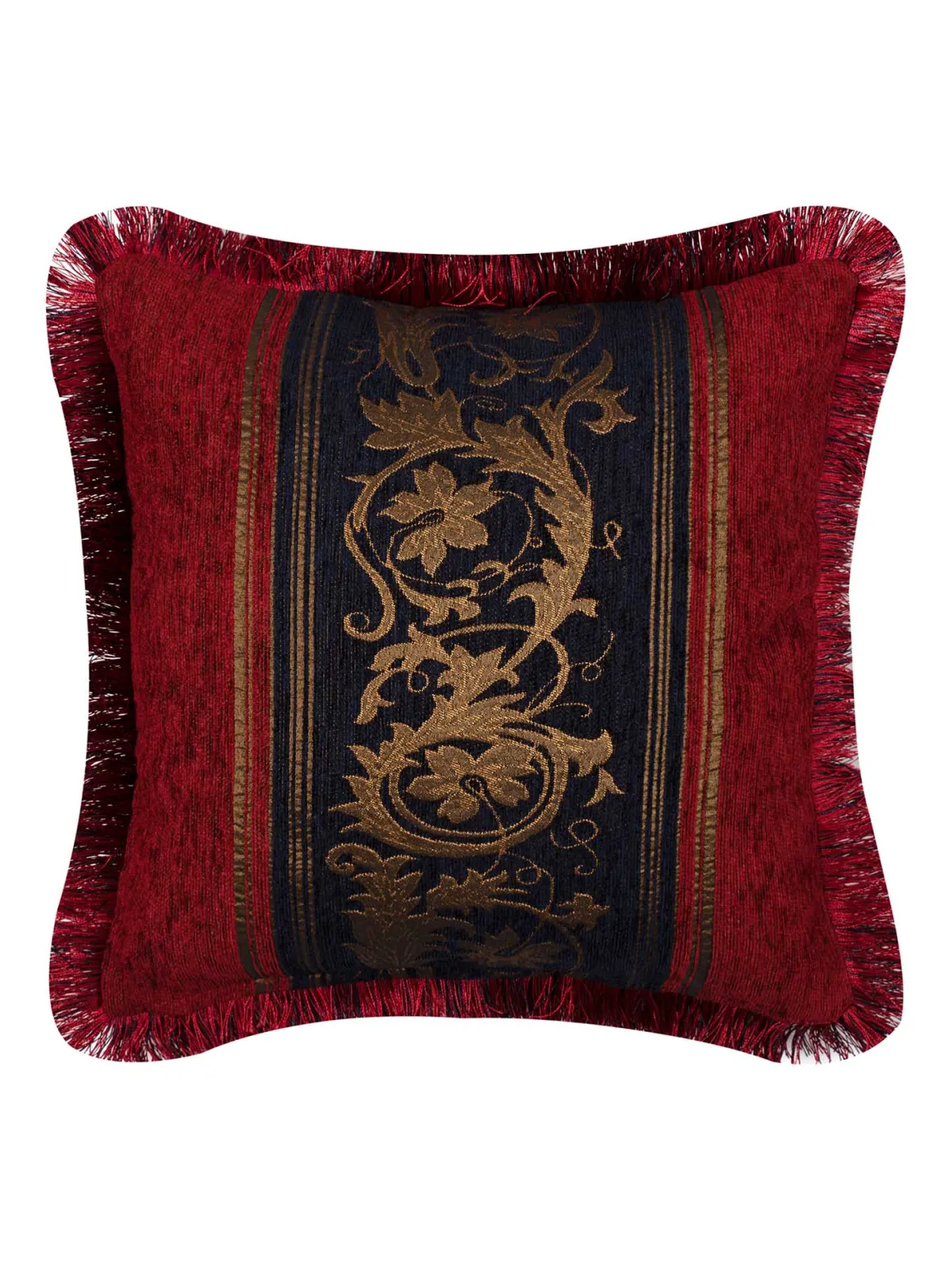 ΜΑΞΙΛΑΡΟΘΗΚΗ (45cm x 45cm) 1208 μπορντώ/μπλε