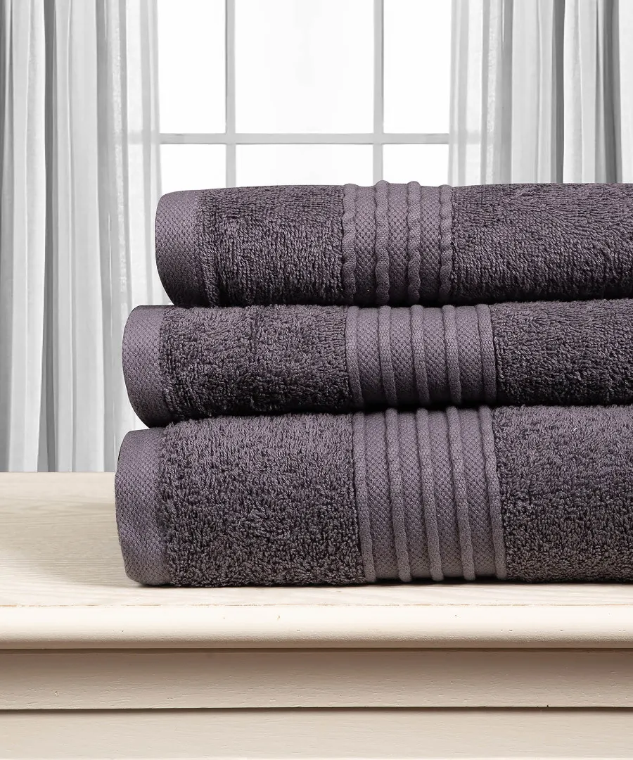 Βαμβακερή πετσέτα OPAL 500gsm (75cm x 150cm) dark grey