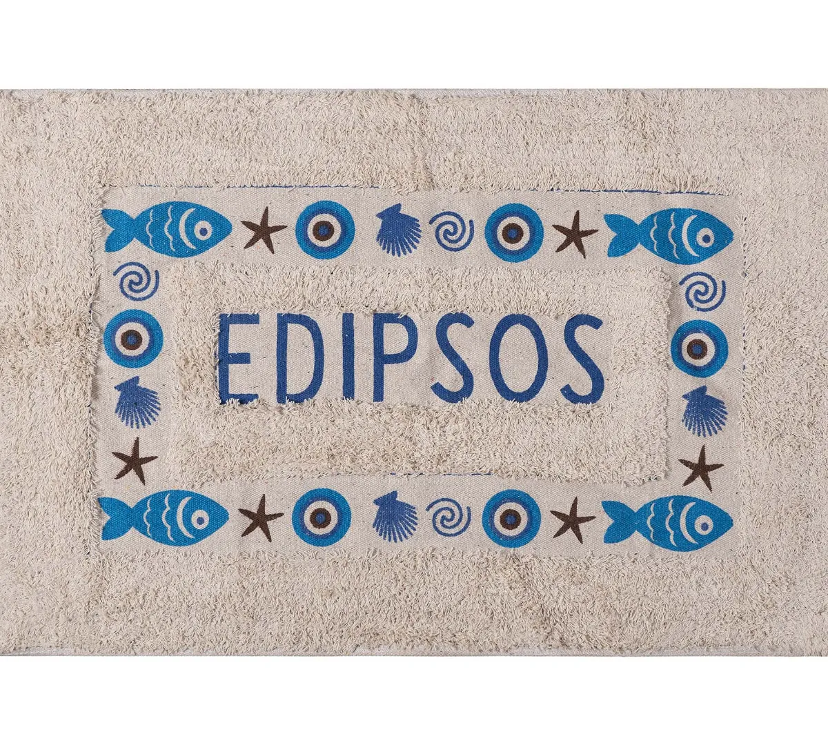 Πατάκι μάτι EDIPSOS (50cm x 80cm) μπλέ