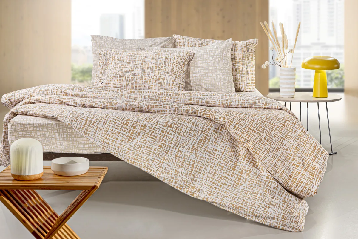 Σετ 4τμχ Σεντόνια Code Caramel με Λάστιχο