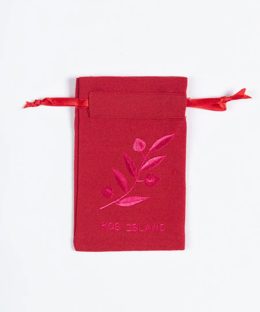 Σαπουνοθήκη (10τμχ) ΚΩΣ (9cm x 14cm) κόκκινο
