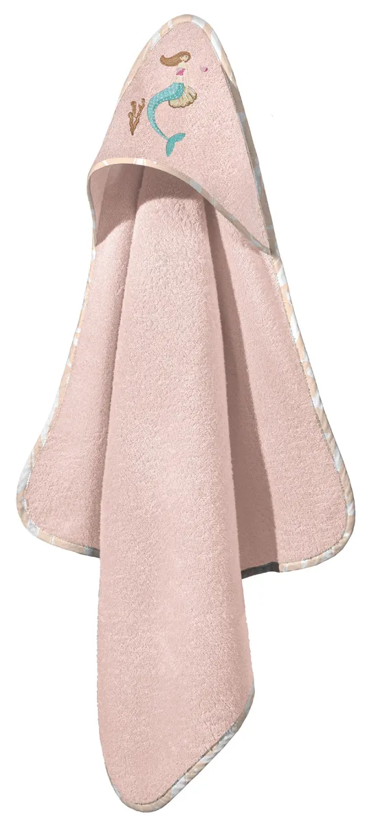 Βρεφικό Μπουρνούζι - Κάπα Merida Salmon-Pink