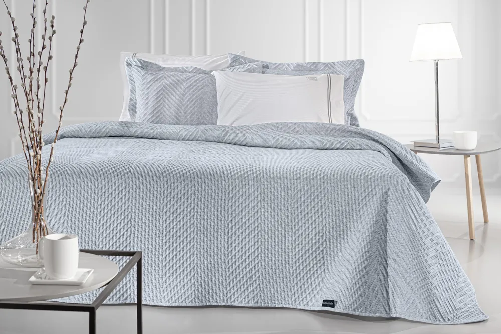 Σετ 2τμχ Κουβερλί Hamptons Blue 