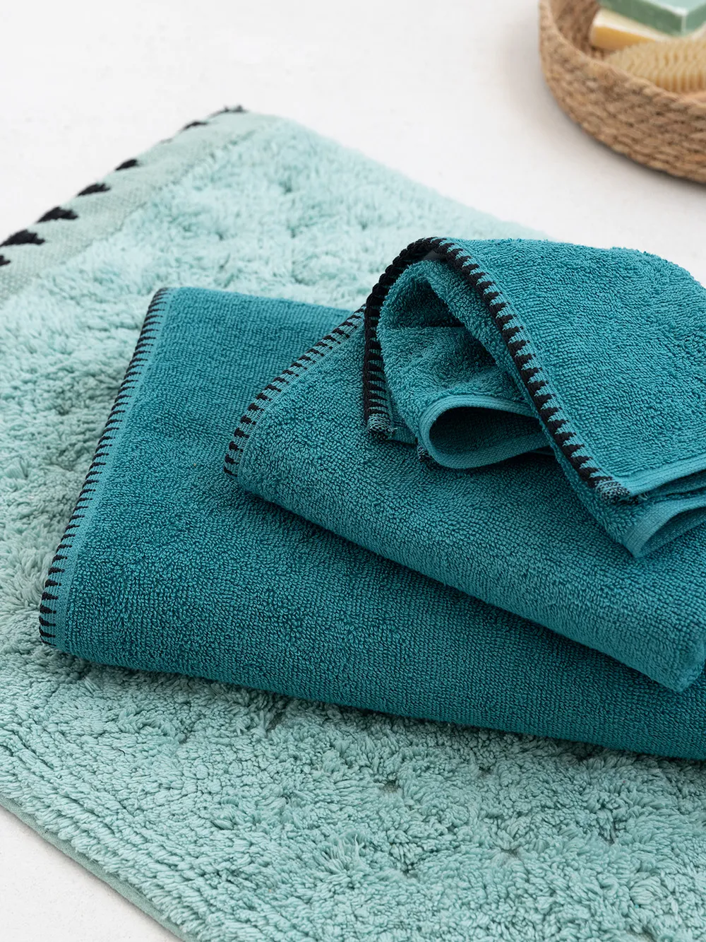 Πετσέτα Λουτρού Towels Collection 80x160 BROOKLYN PETROL