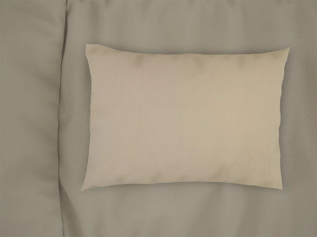 Μαξιλαροθήκη Solid 502 50X70 Beige 100% Cotton