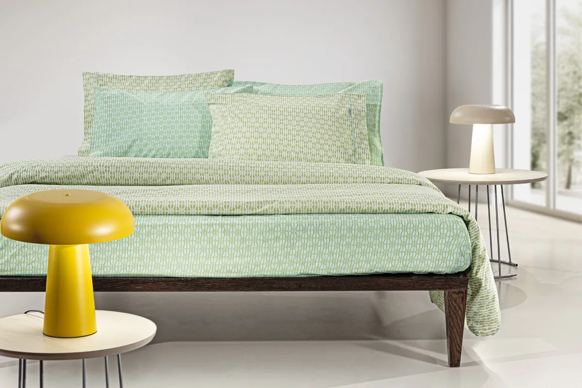 Σετ 4τμχ Σεντόνια Sandy Aloe με Λάστιχο