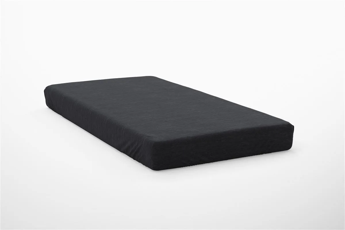 Σεντόνι Με Λάστιχο 1 τεμ. Exotic Line 180X200+30 Black 100% Cotton