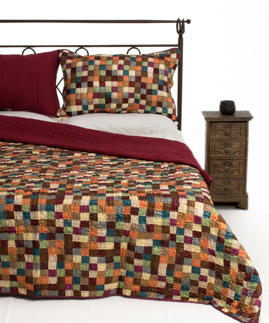 ΚΟΥΒΕΡΛΙ σετ (160cm x 220cm + 1 x 50cm x 70cm) ΣΚΑΚΙ