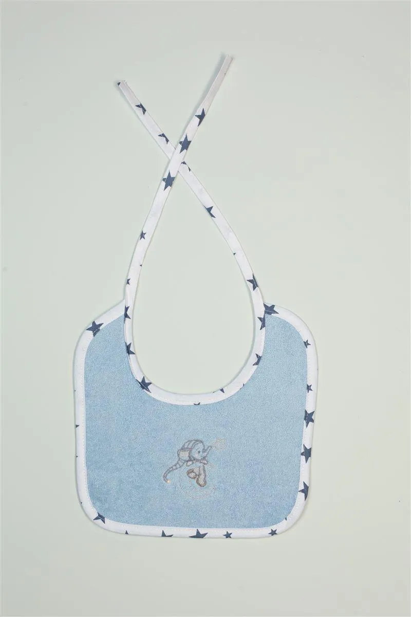 ΣΑΛΙΑΡΑ Με Κέντημα bebe Dreaming Elephant 166 25X25 Σιελ 100% Cotton
