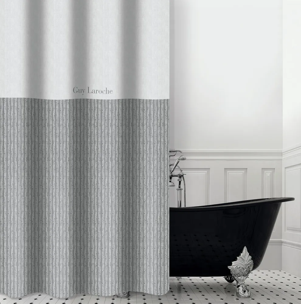 Κουρτίνα Μπάνιου Tudor Grey 