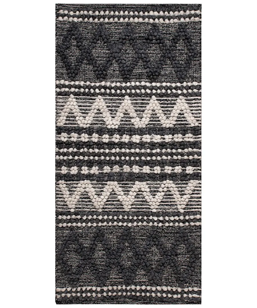 Πατάκι taj mahal (70cm x 160cm) σκούρο γκρί