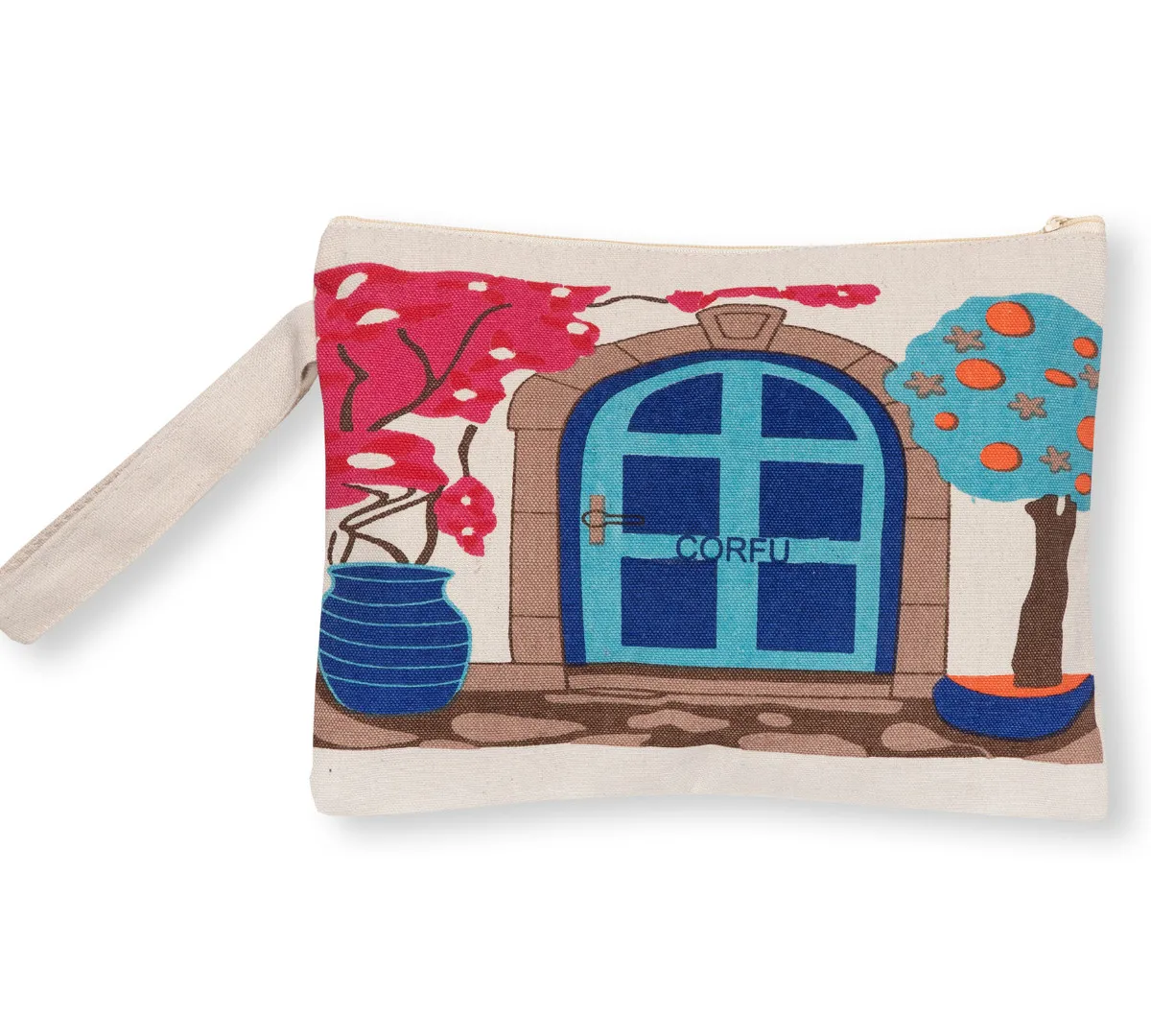 Πορτοφόλι καραβόπανο (30cm x 20cm) canvas 4 CORFU