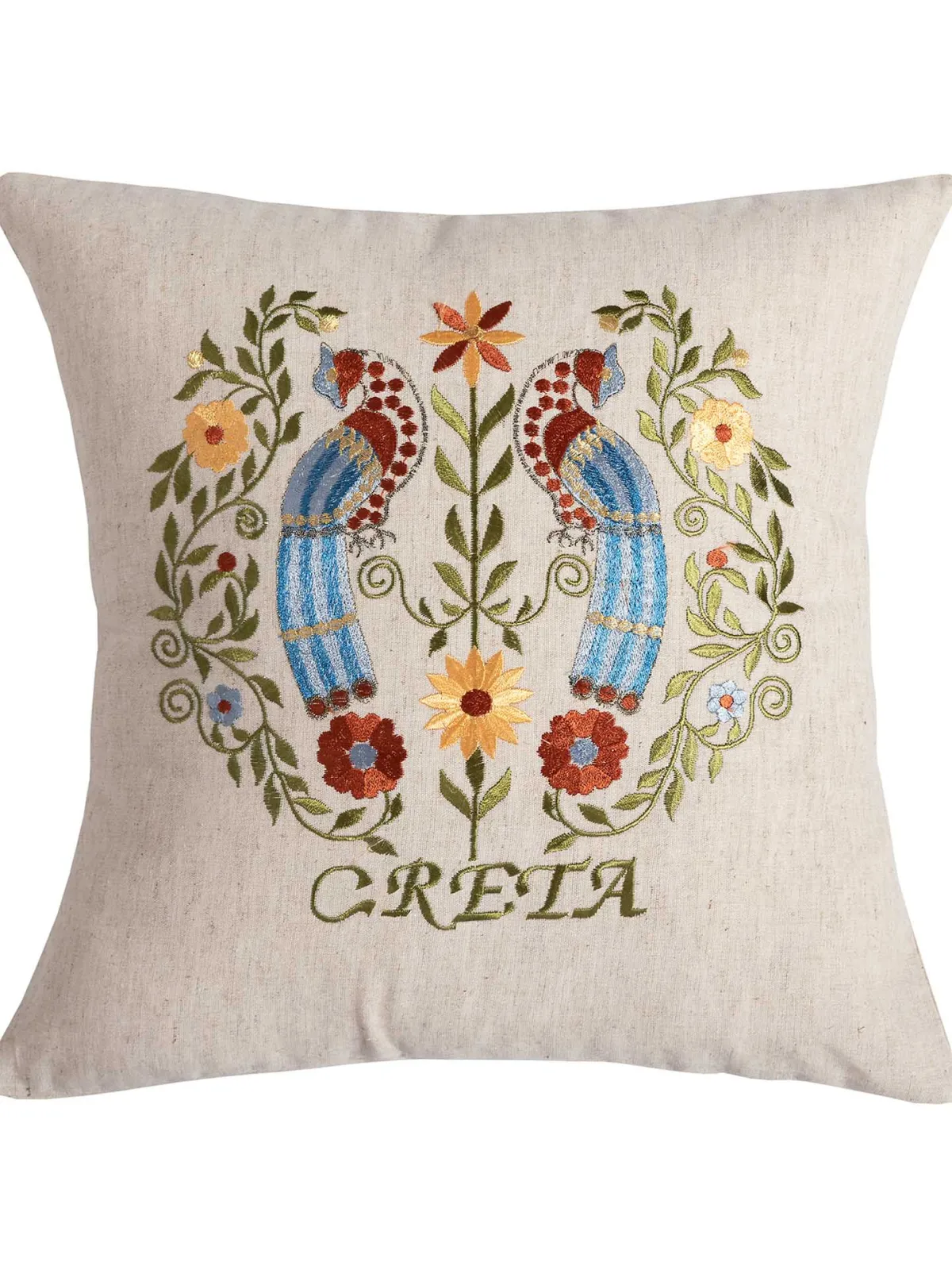 ΜΑΞΙΛΑΡΟΘΗΚΗ (45cm x 45cm) λινά παραδοσιακά2