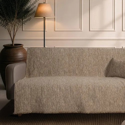 Ριχτάρι Kent 02 Warm Beige - Τριθέσιο 180x300cm