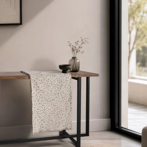 Τραβέρσα Pearland 01 Ivory - 45x180cm