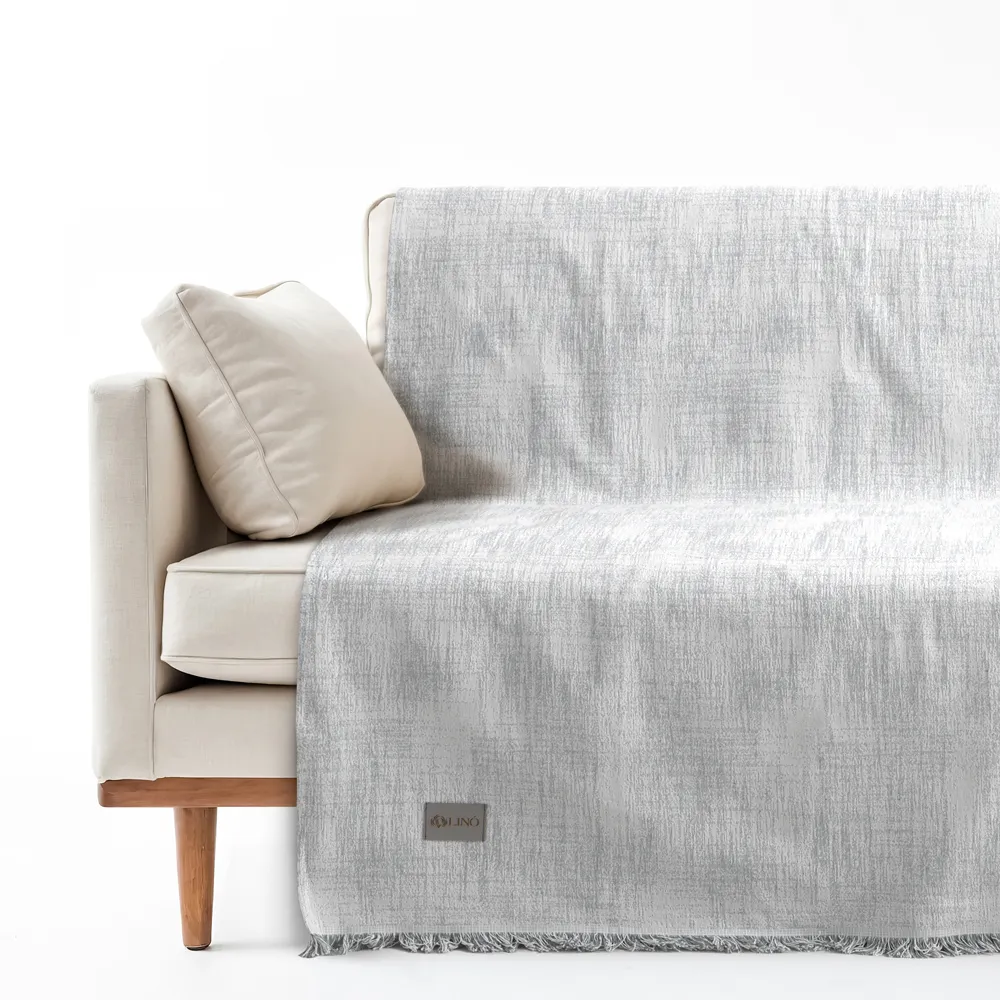 LINO Ριχτάρι Καναπέ Διθέσιο (180x250) Estate Γκρι