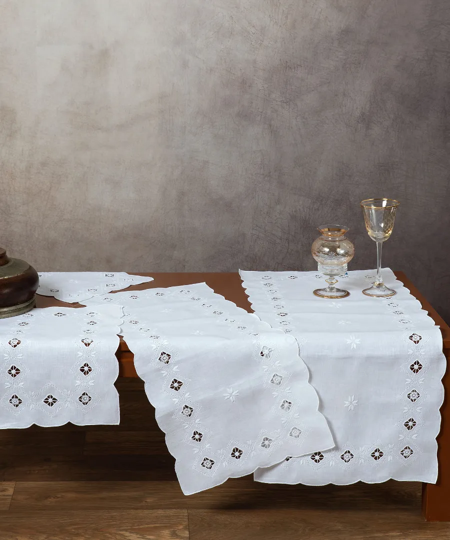 Χειροποίητο σετ 6 τεμαχίων 882 (40cm x 90cm/35cm x 76cm/30cm x 45cm x 2/35cm x 35cm x 2)