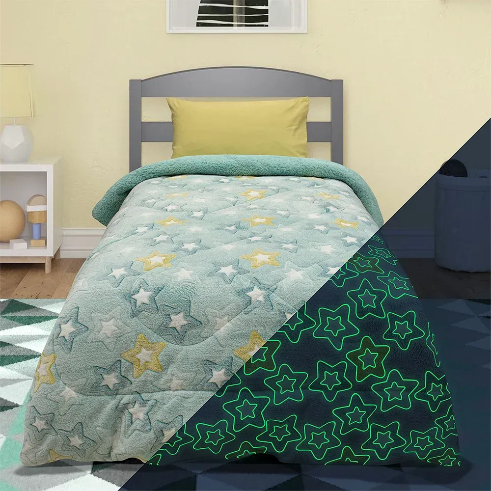 LINO ΚΟΥΒΕΡΤΟΠΑΠΛΩMA ΦΩΣΦΟΡΙΖΕ STER MINT  160X220