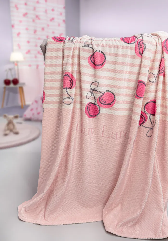 Παιδική Κουβέρτα Ultrasoft Two 2 Twenty Cherries 