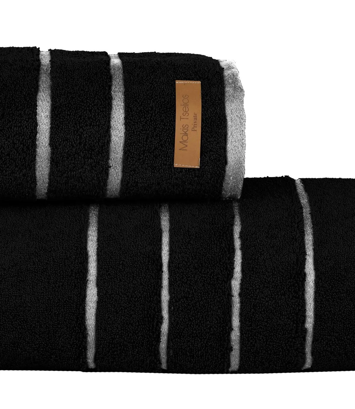 ΠΕΤΣΕΤΑ ΜΠΑΝΙΟΥ PRIVE BLACK 90X150 100% COTTON 600gsm