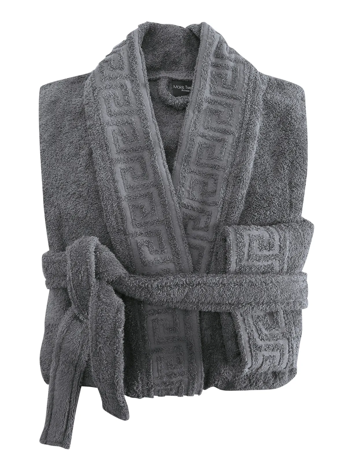 ΜΠΟΥΡΝΟΥΖΙ GREEK1 (GREY) XLARGE 100% COTTON 450gsm