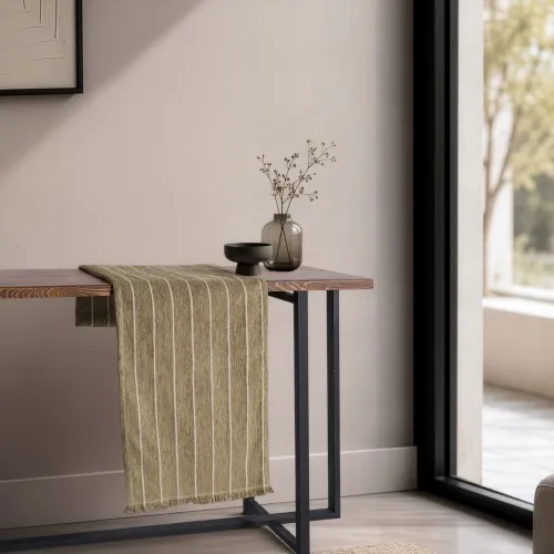 Τραβέρσα Macon 15 Sage Green - 45x180cm