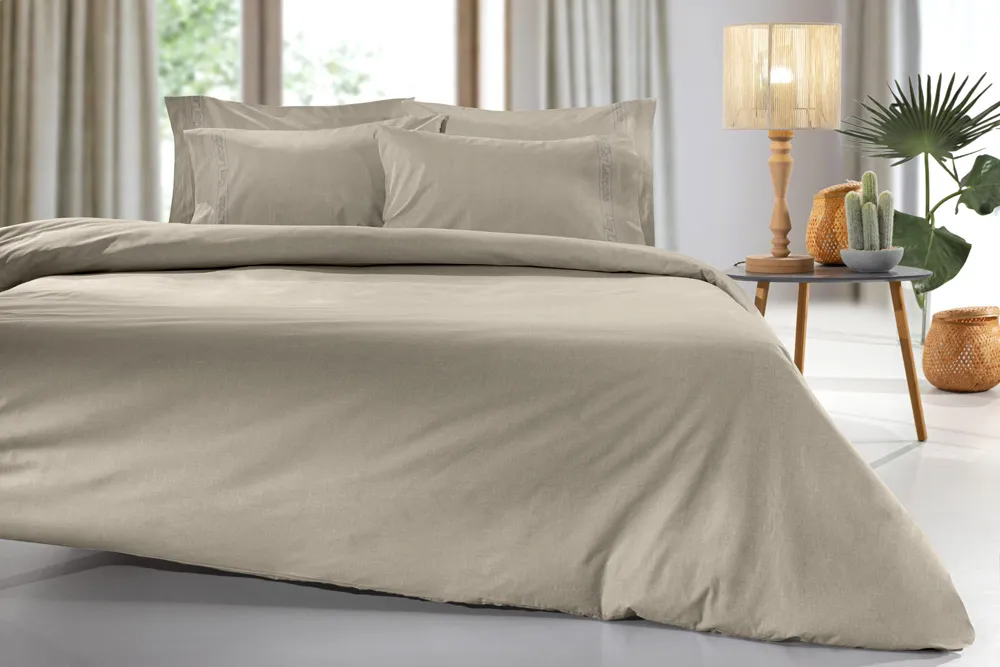 Σεντόνι Color Plus Taupe 