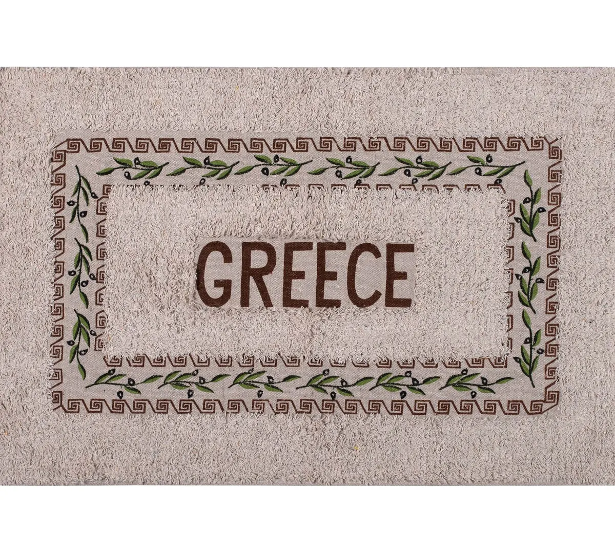 Πατάκι ελιά Greece (40cm x 60cm) καφέ