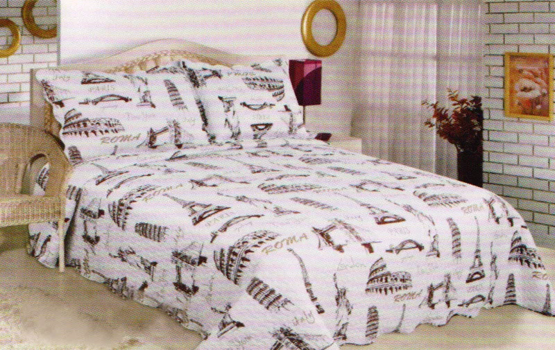 ΚΟΥΒΕΡΛΙ σετ (220cm x 240cm + 2 x 50cm x 70cm) AG3229