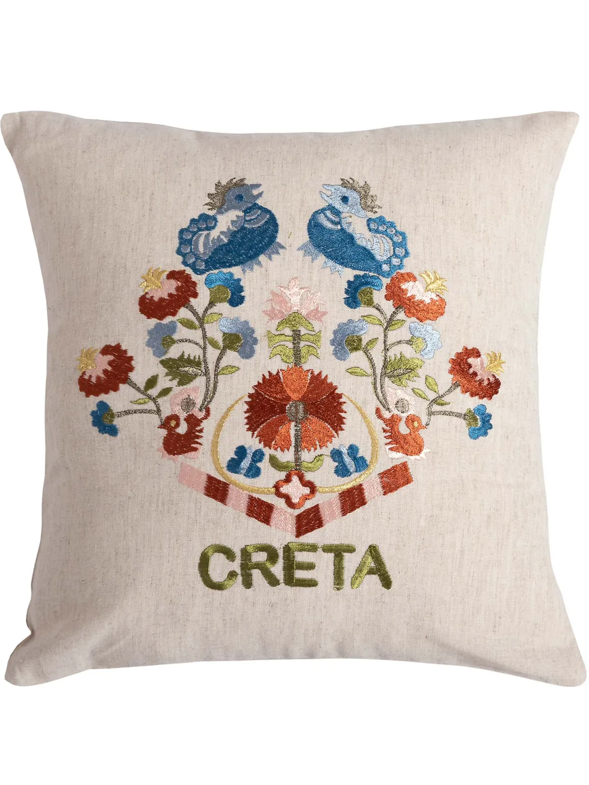 ΜΑΞΙΛΑΡΟΘΗΚΗ (45cm x 45cm) λινά παραδοσιακά1