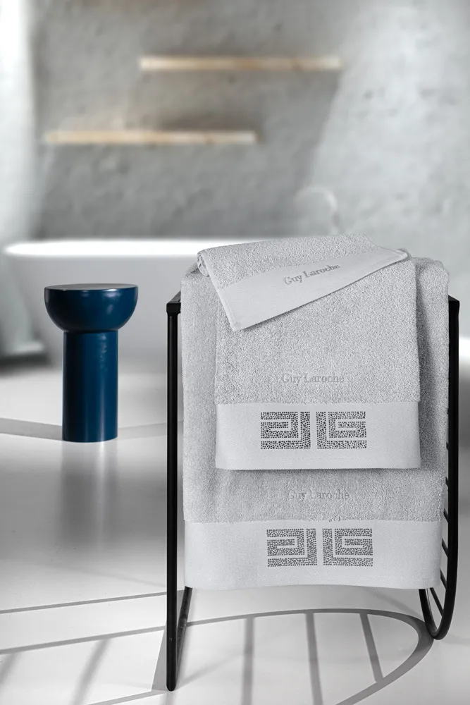 Σετ 3τμχ Πετσέτες Marlen Silver