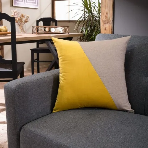 Μαξιλαροθήκη Mainus 14 - 50x50cm με γέμιση