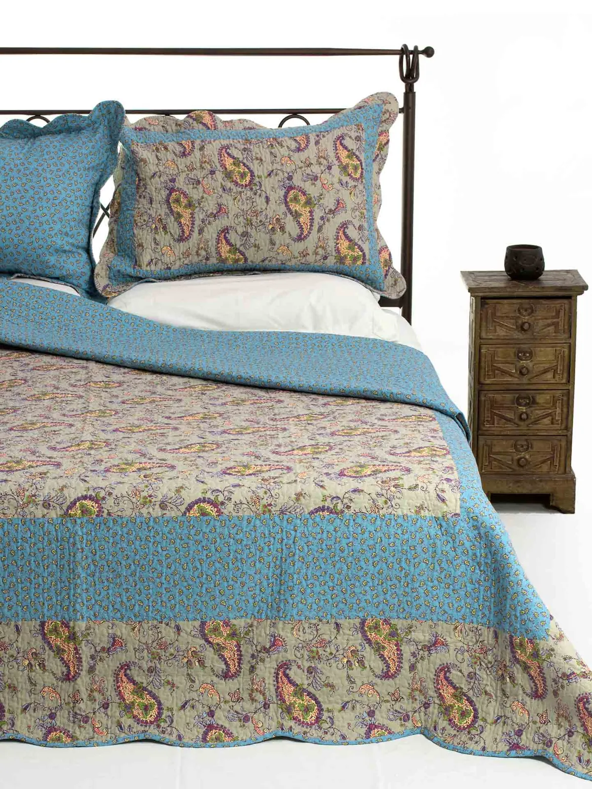 ΚΟΥΒΕΡΛΙ σετ (220cm x 240cm + 2 x 50cm x 70cm) NS76-1