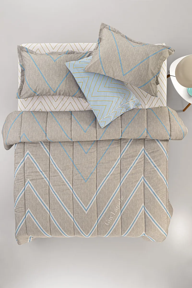 Παπλωματοθήκη Canyon Beige Suede 