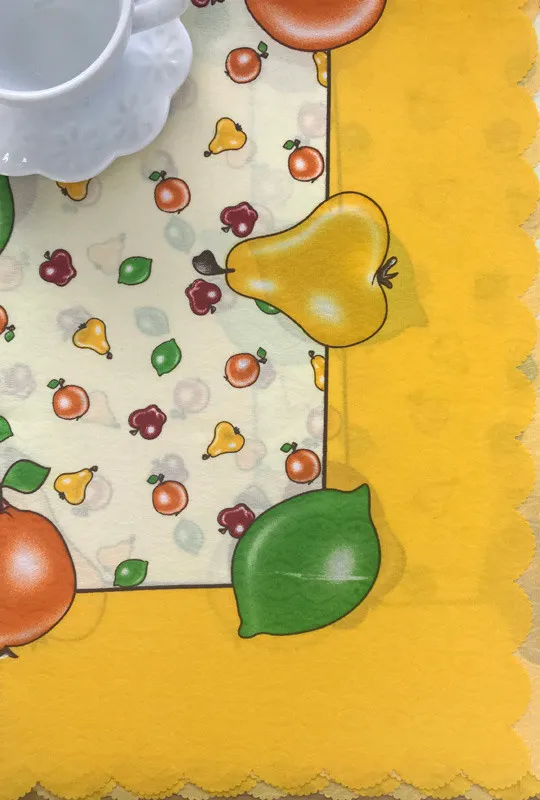 τραπεζομάντηλα 220 ( 90cm x 90cm) κίτρινο