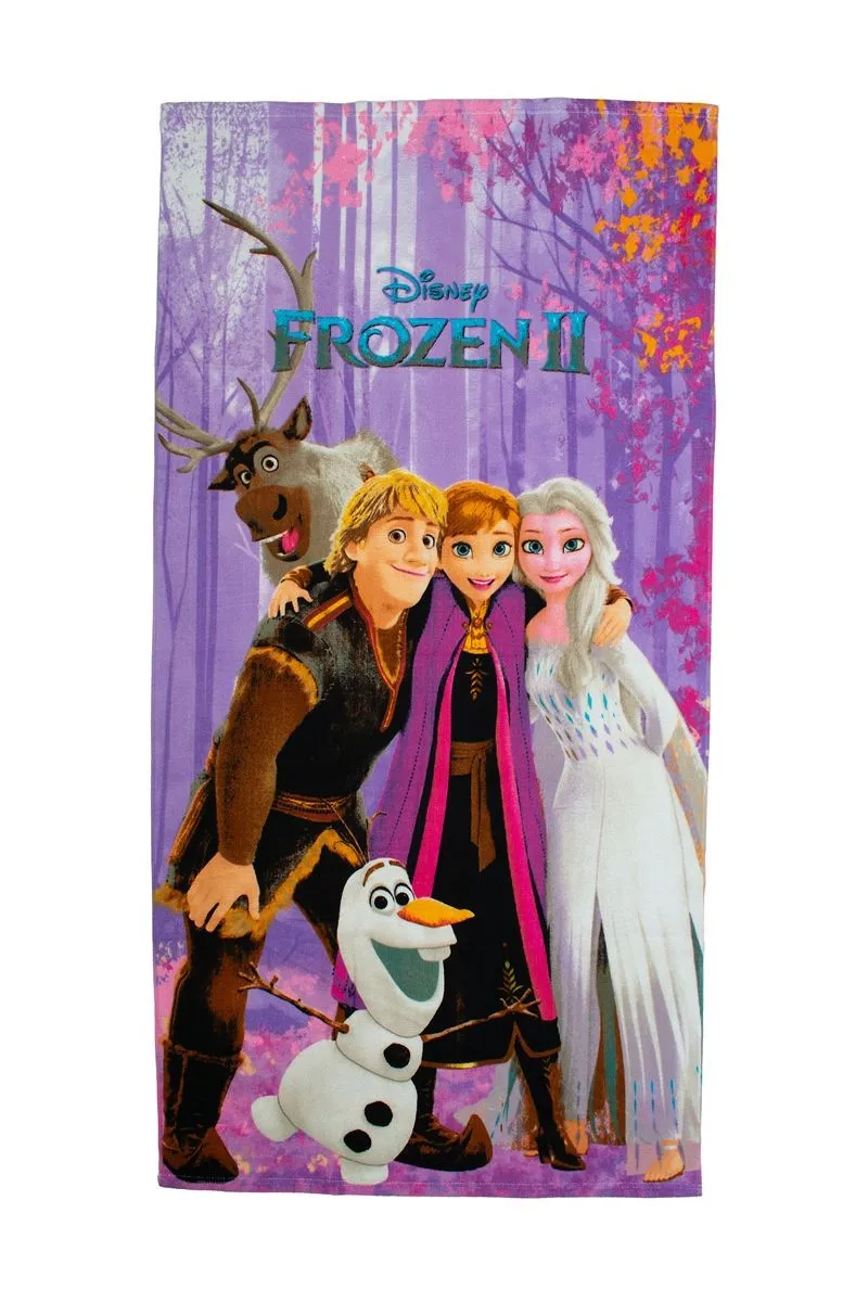Πετσέτα Θαλάσσης Quick Dry Disney Home Frozen 707 70X140 Purple 100% Microfiber