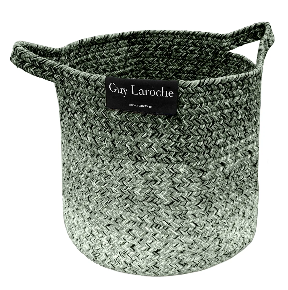Καλάθι Αποθήκευσης Shades Olive Βαμβάκι & Jute - Guy Laroche