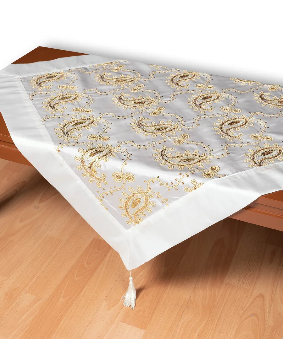 Σατέν καρέ 1028 (85cm x 85cm) λευκό  