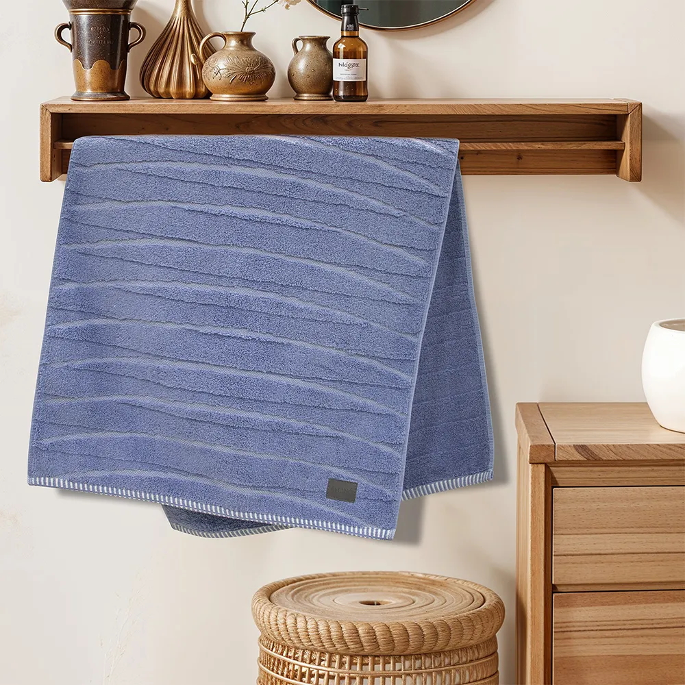 LINO Πετσέτα Προσώπου (50x100) Loomline Ντένιμ