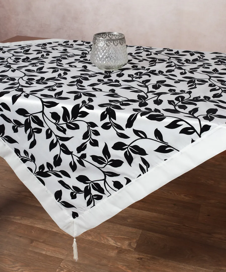 Σατέν καρέ 081 (85cm x 85cm) λευκό