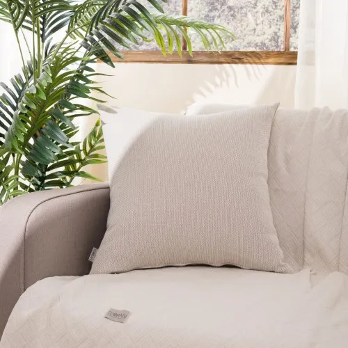 Μαξιλαροθήκη Bari 02 - 65x65cm δαπέδου με γέμιση 