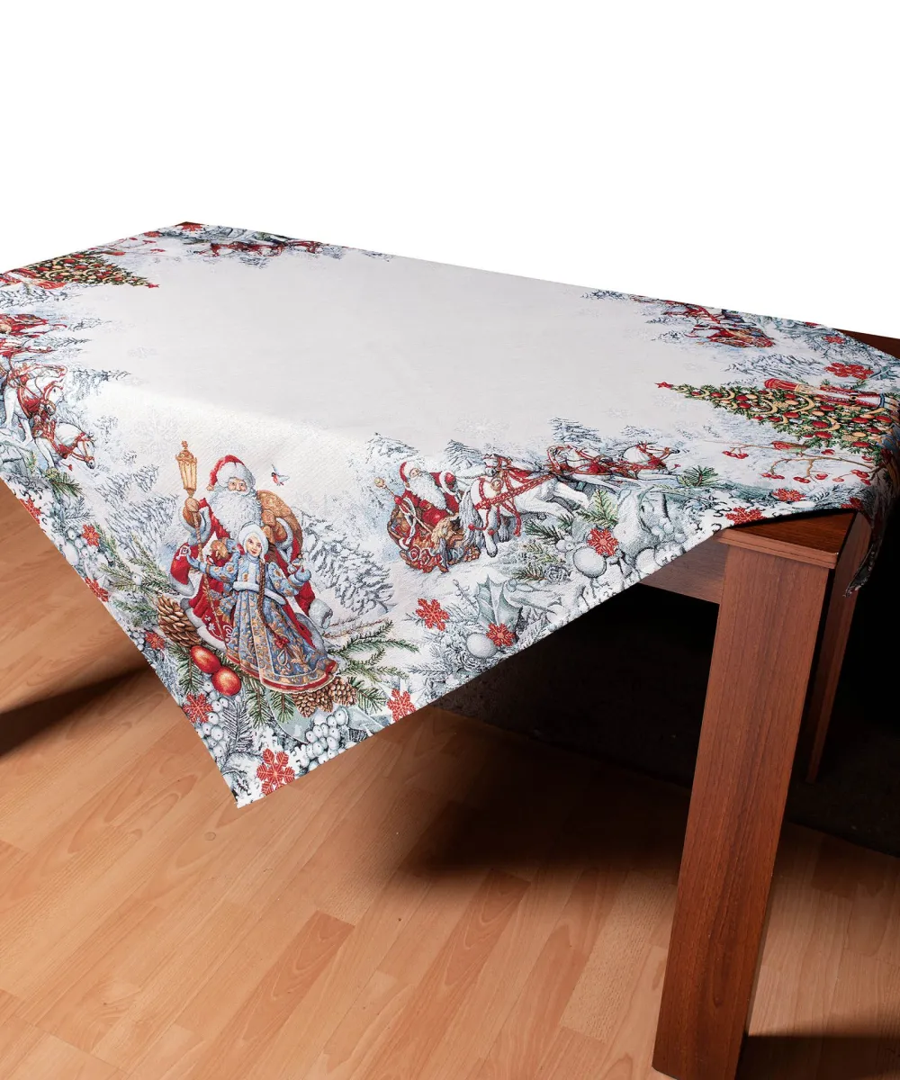 τραπεζοκαρέ (140cm x 140cm) XMAS DAYS